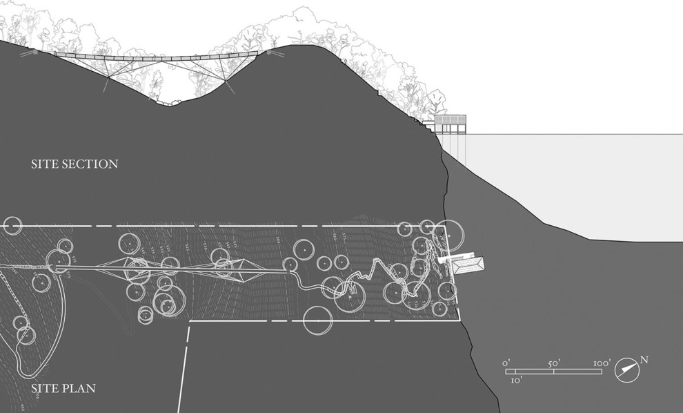 Необычные постройки мира: Четыре дома на краю
