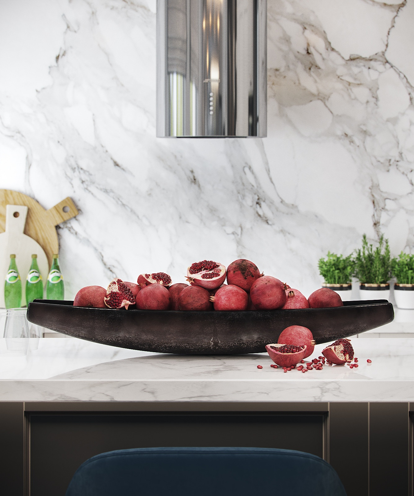 Частный дом в Санкт-Петербурге. Кухня-столовая