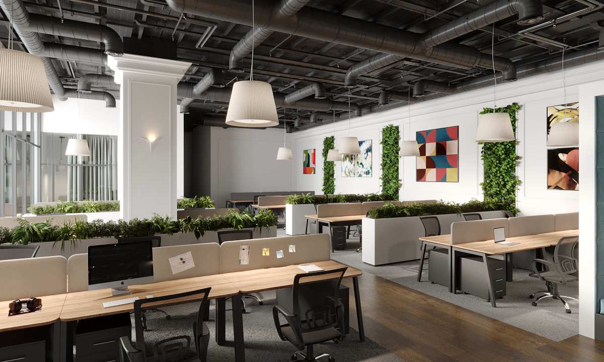 Обложка проекта: Коворкинг в Москве