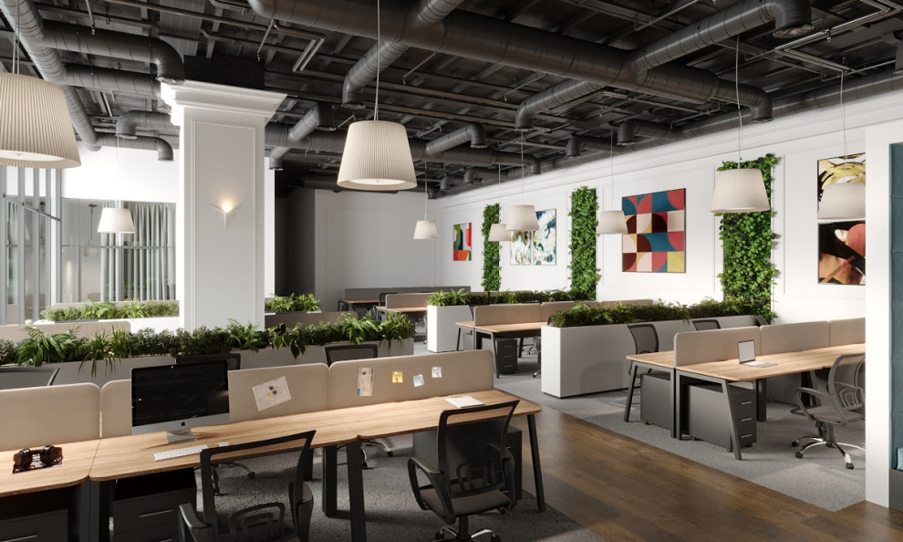 Обложка проекта: Коворкинг в Москве