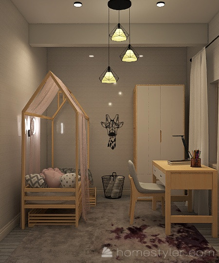 Обложка проекта: Комната для девочки-подростка