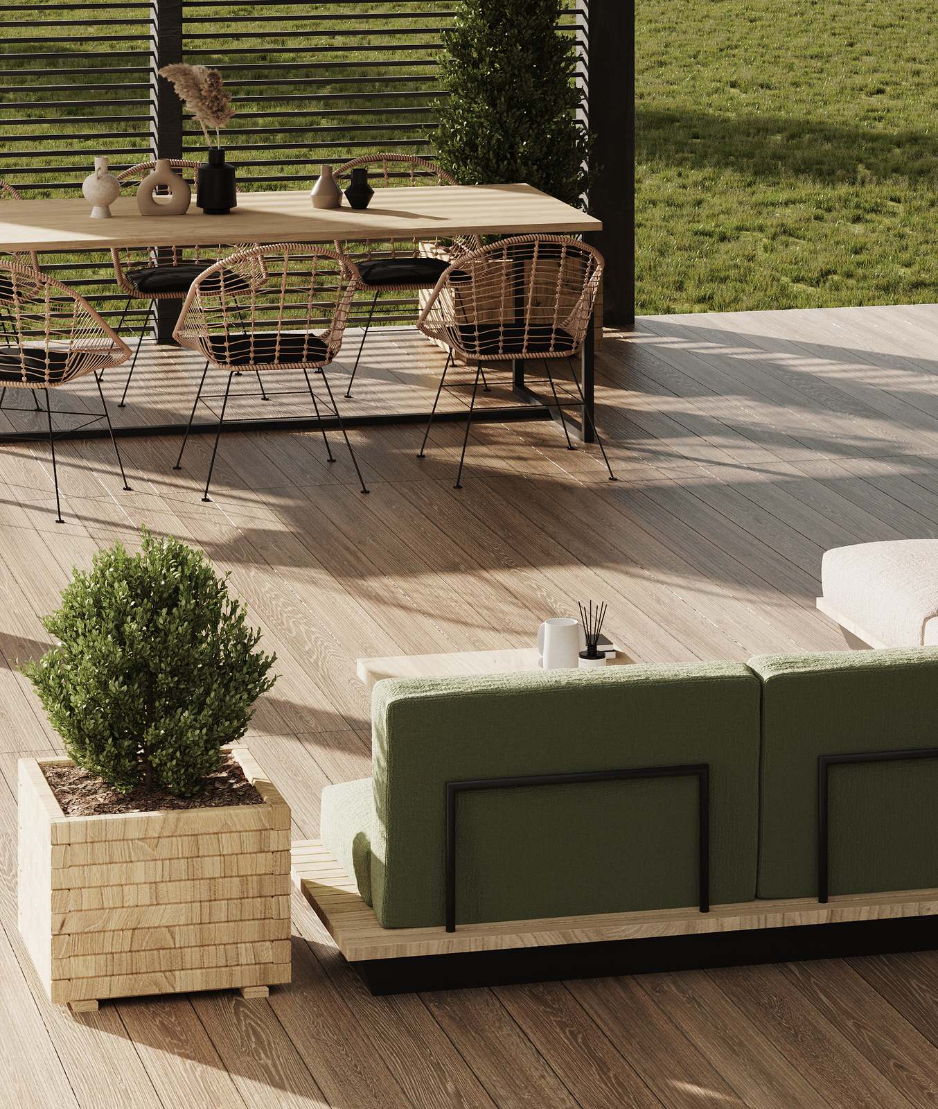 Терраса дома