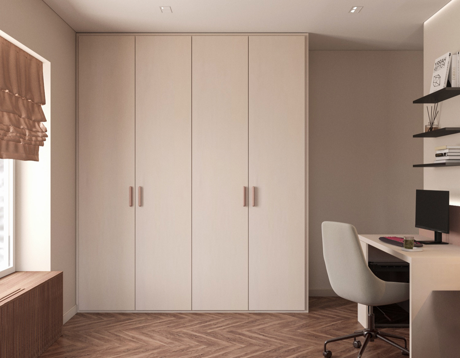 Дизайн-проект для семьи с двумя  маленькими детьми