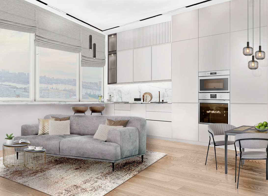 Обложка проекта: Квартира студия 30 кв м