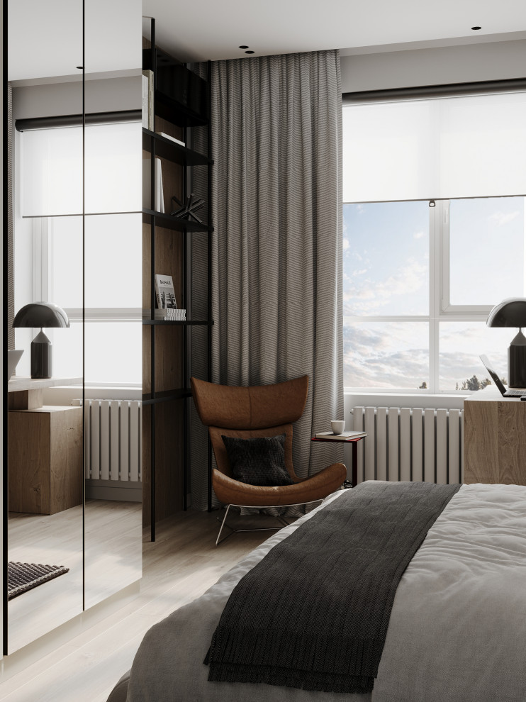 Стильный и функциональный интерьер квартиры в ЖК "Башни Токио"