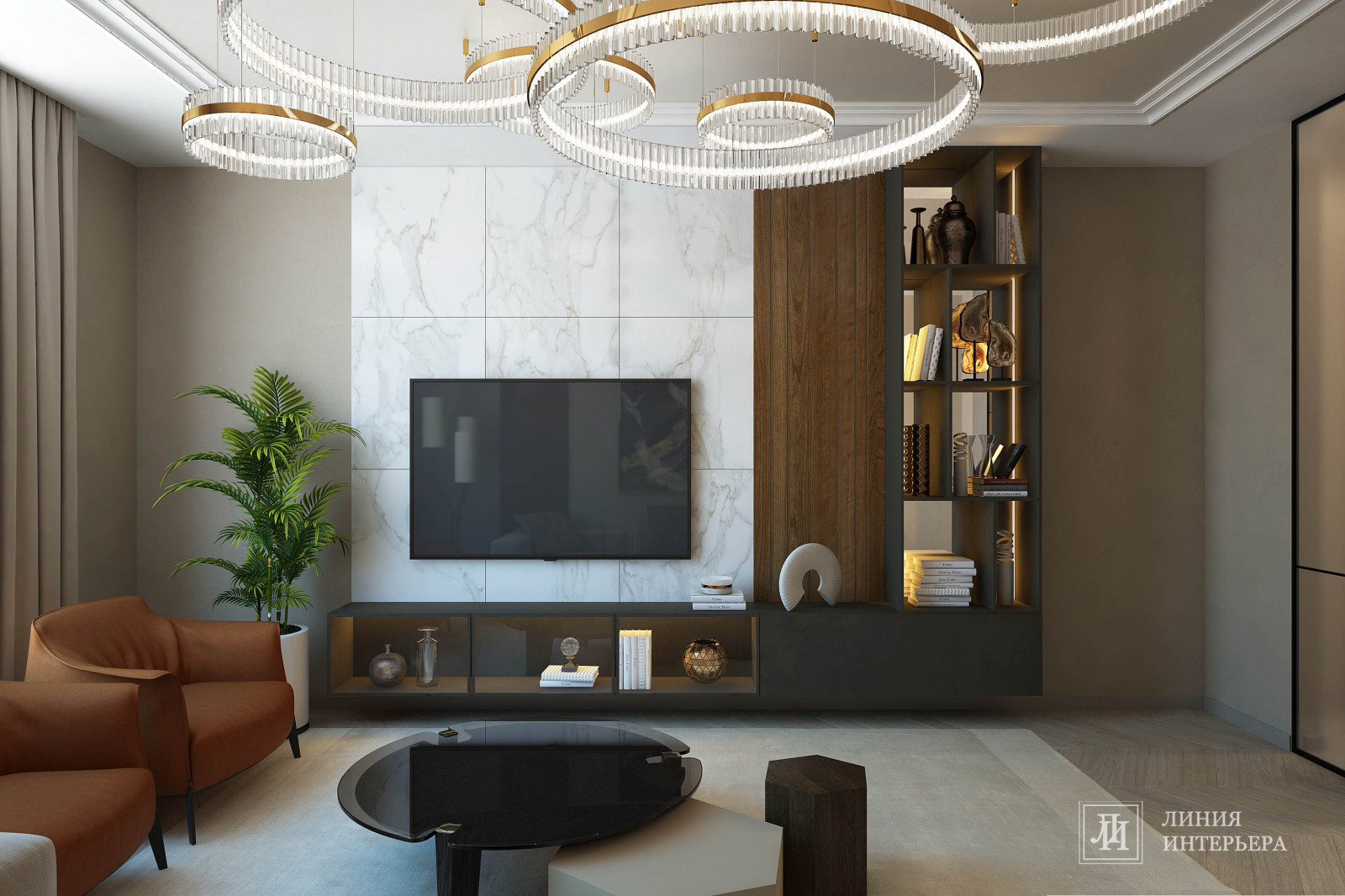 Интерьер квартиры в современном стиле