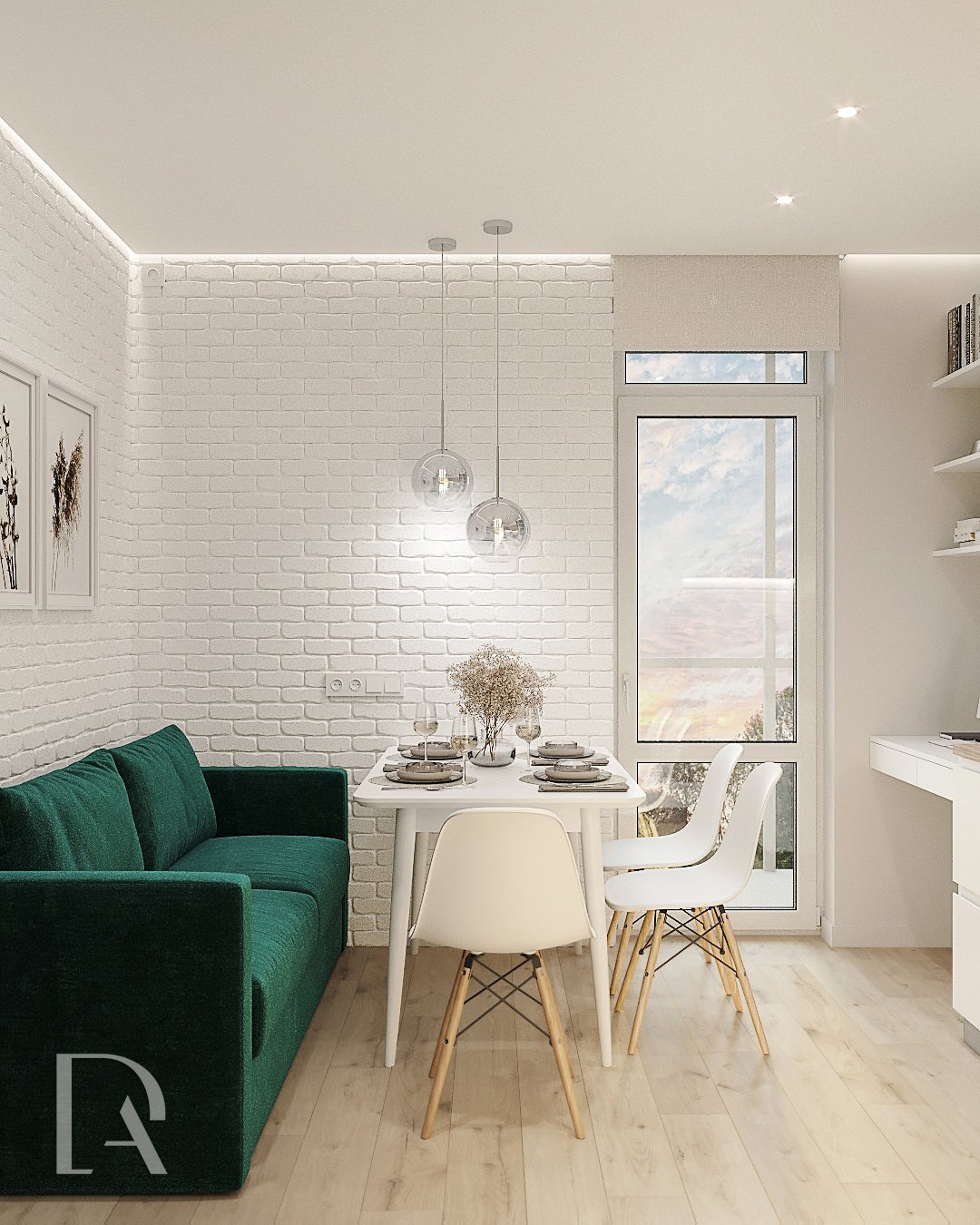 Кухня-гостиная 10,3 м2