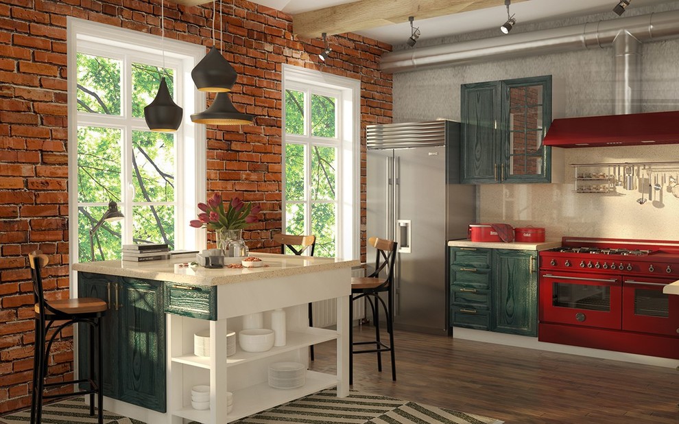 Обложка проекта: Визуализация кухни