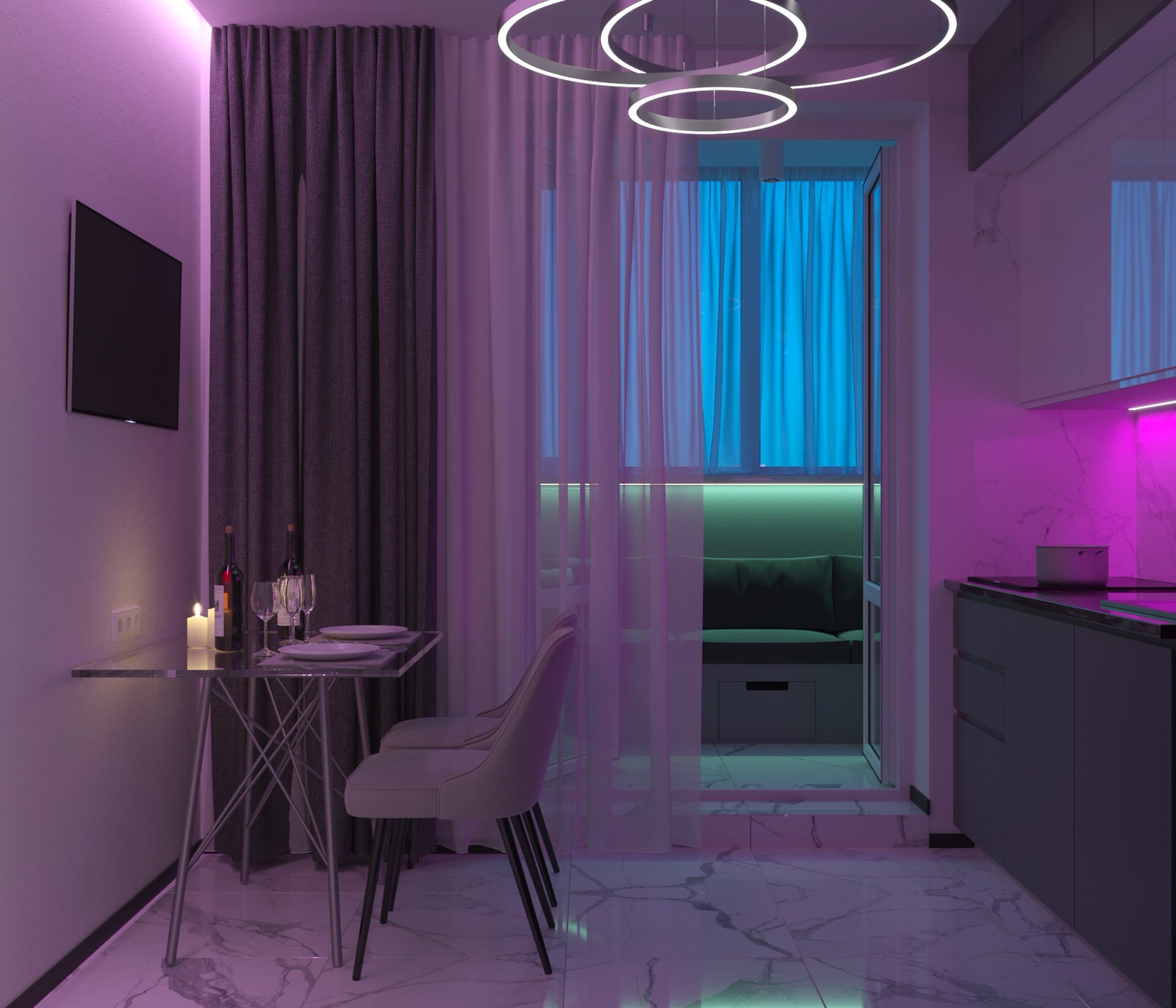 Квартира инстаграмм блогера