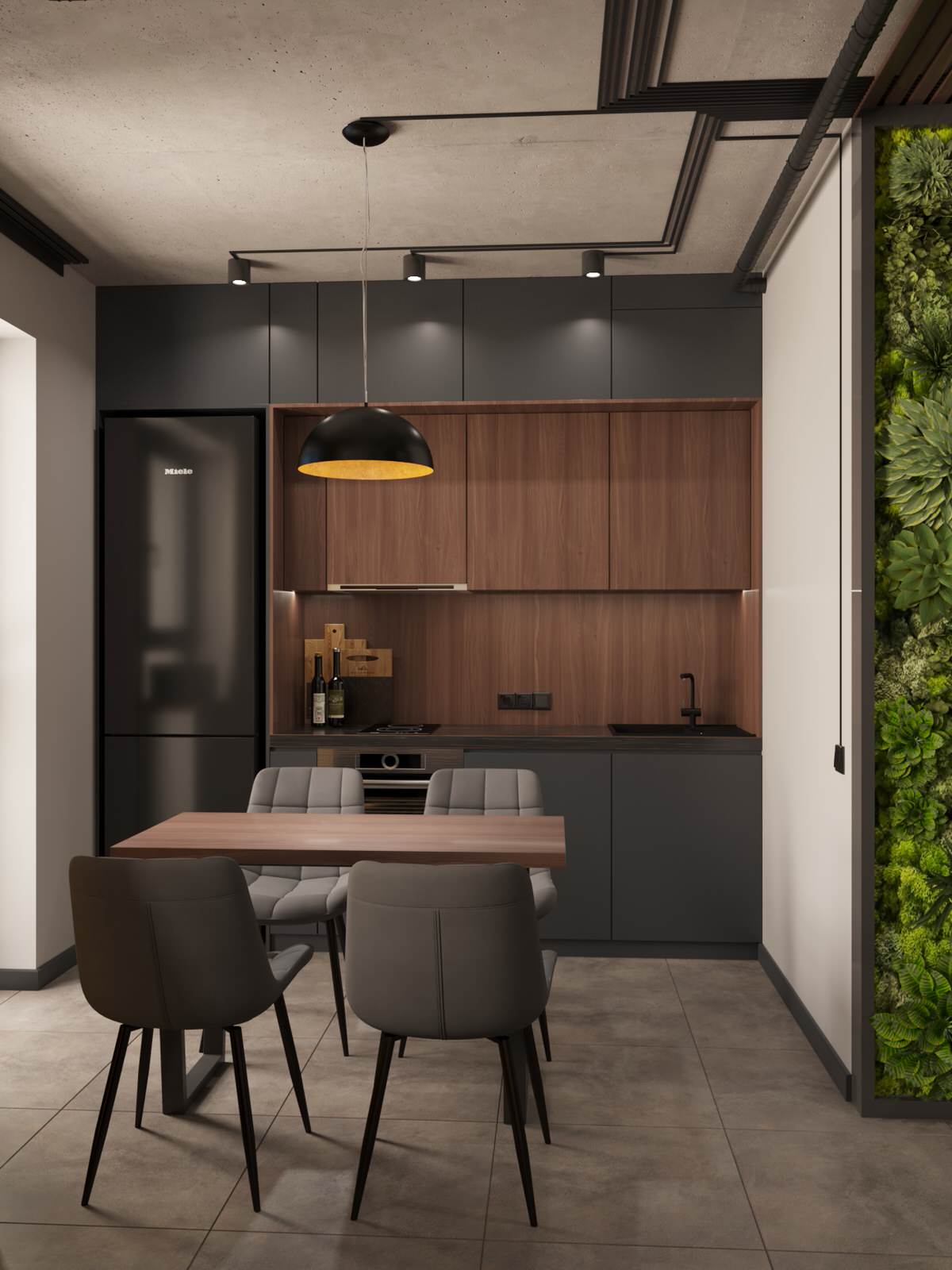 Квартира в стиле лофт