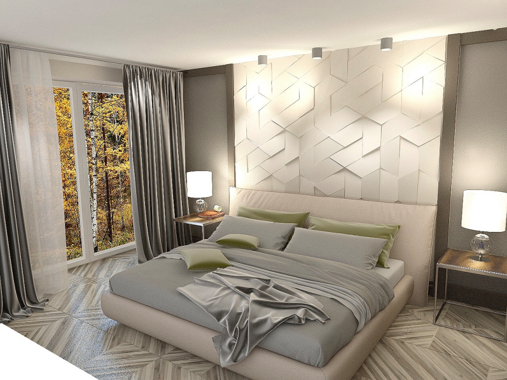 Обложка проекта: Спальня в доме