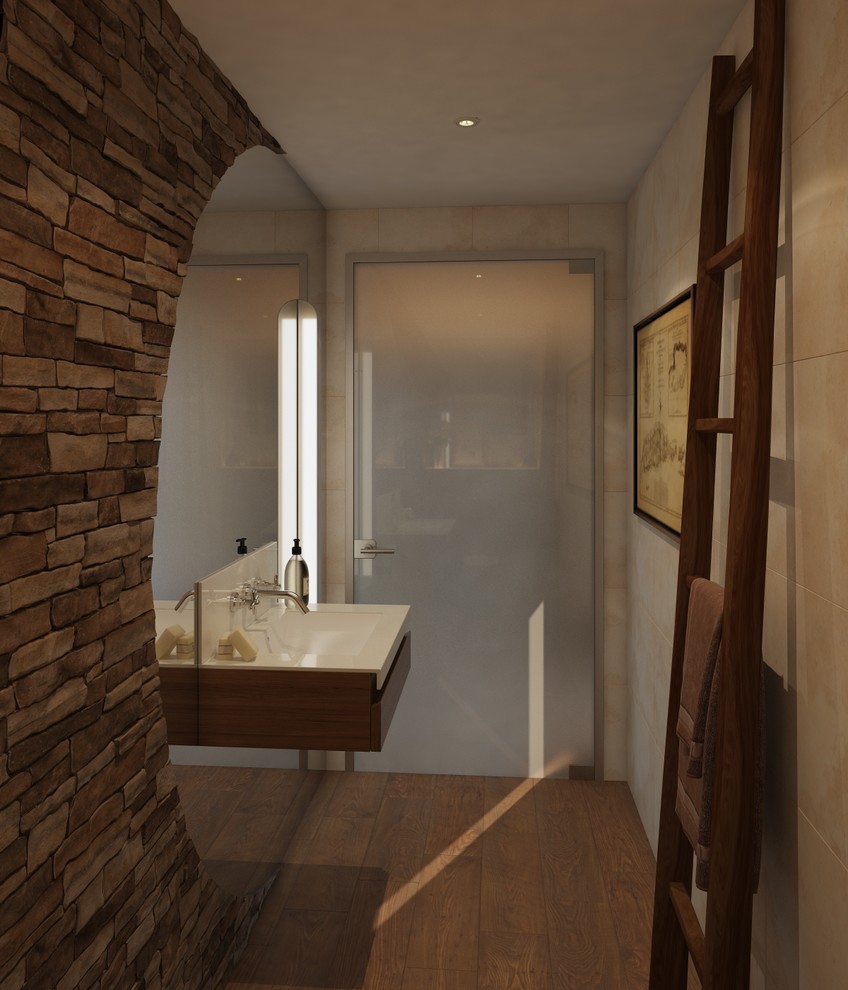 Баня в скандинавском стиле