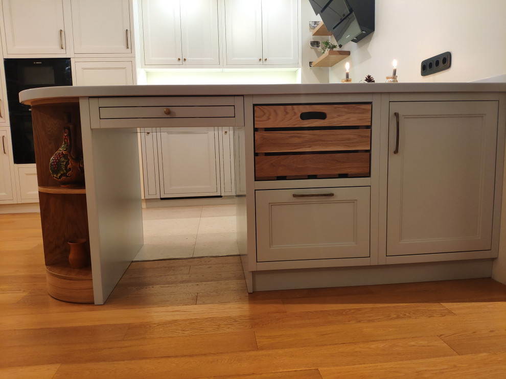 Современные системы хранения на кухне.