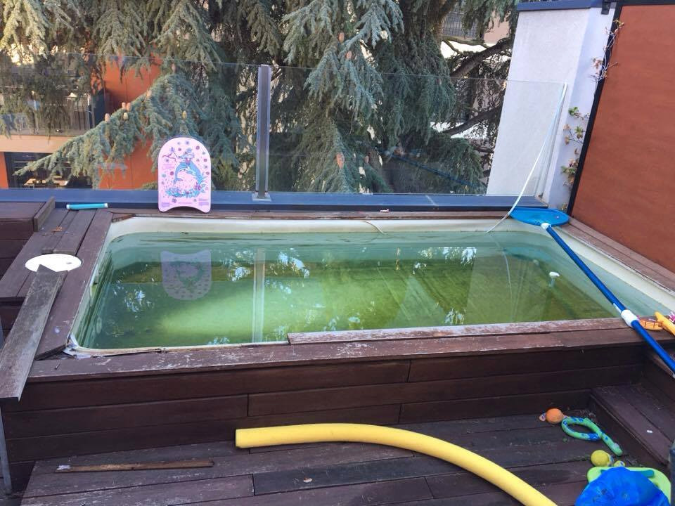 До и после: Квартира под Лионом с бассейном на террасе