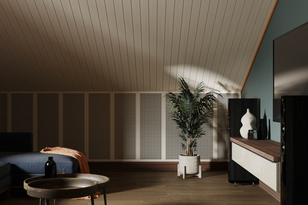 Мансарда из проекта Чистые Пруды