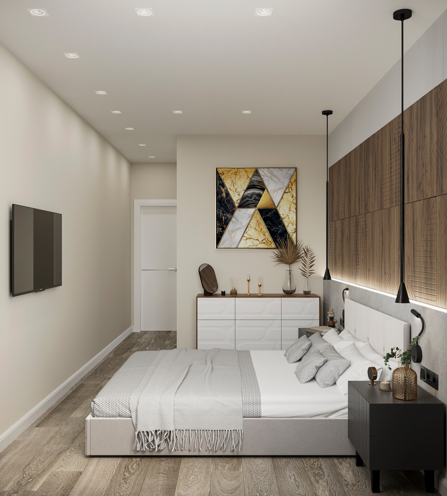 Спальня с гардеробной