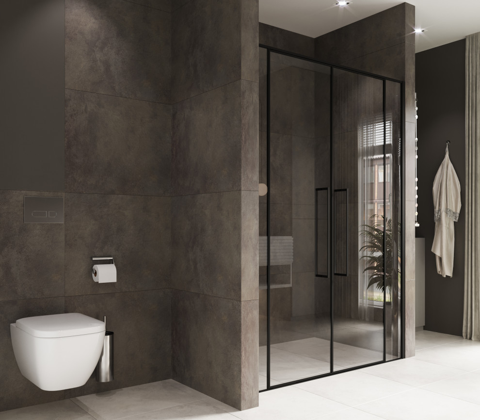 Туалетная комната из проекта "SHADES GREY"