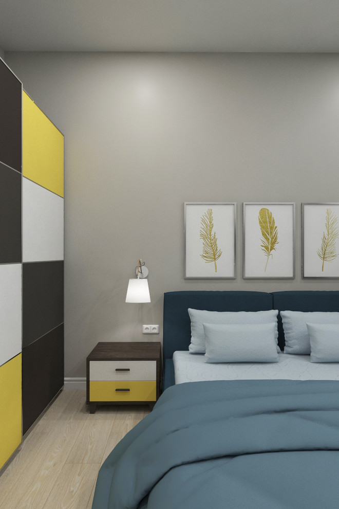 Дизайн двухкомнатной квартиры 65 м2 в скандинавском стиле