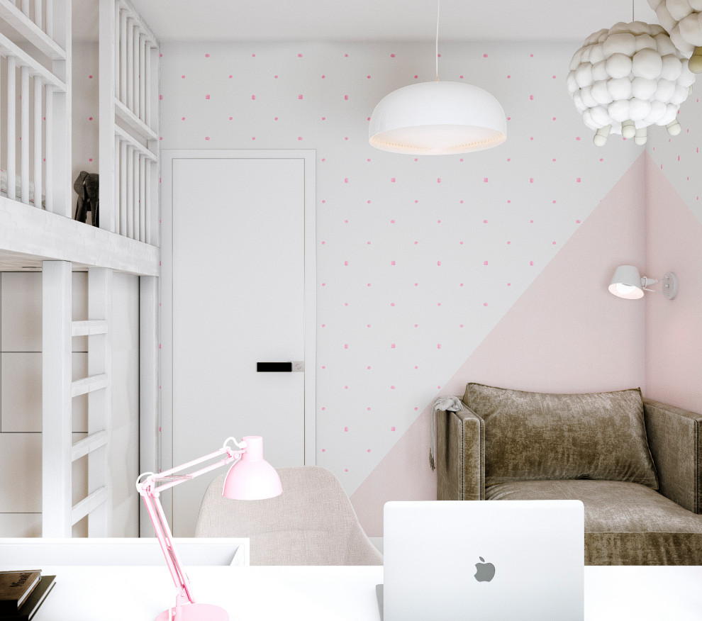 Дизайн проект интерьеров загородного дома в поселке Скандинавия