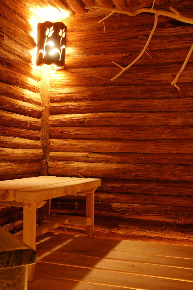 Обложка проекта: Русская баня с отделкой "Липой с лыком".