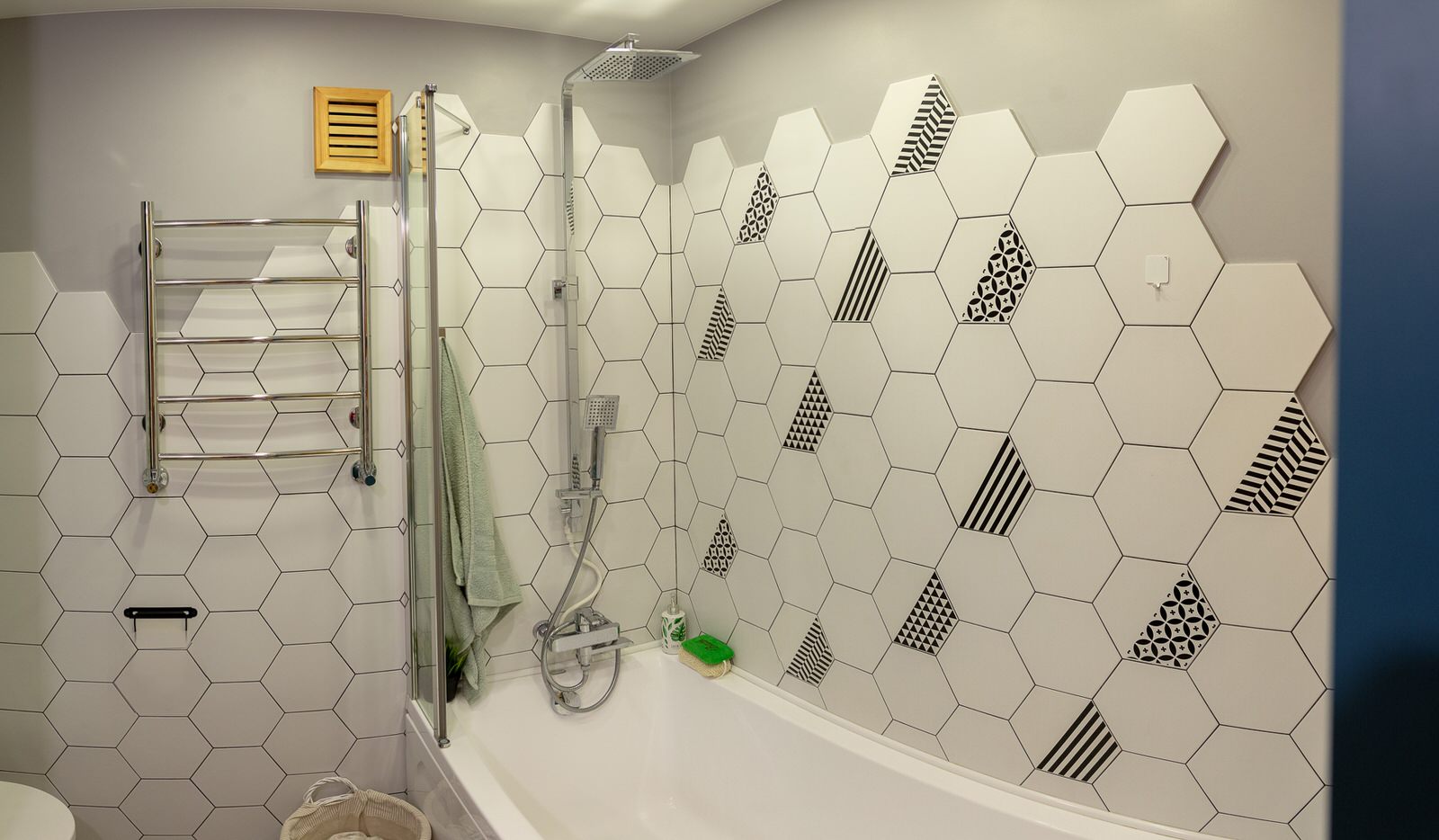 Двухкомнатная квартира в скандинавском стиле. Реализация