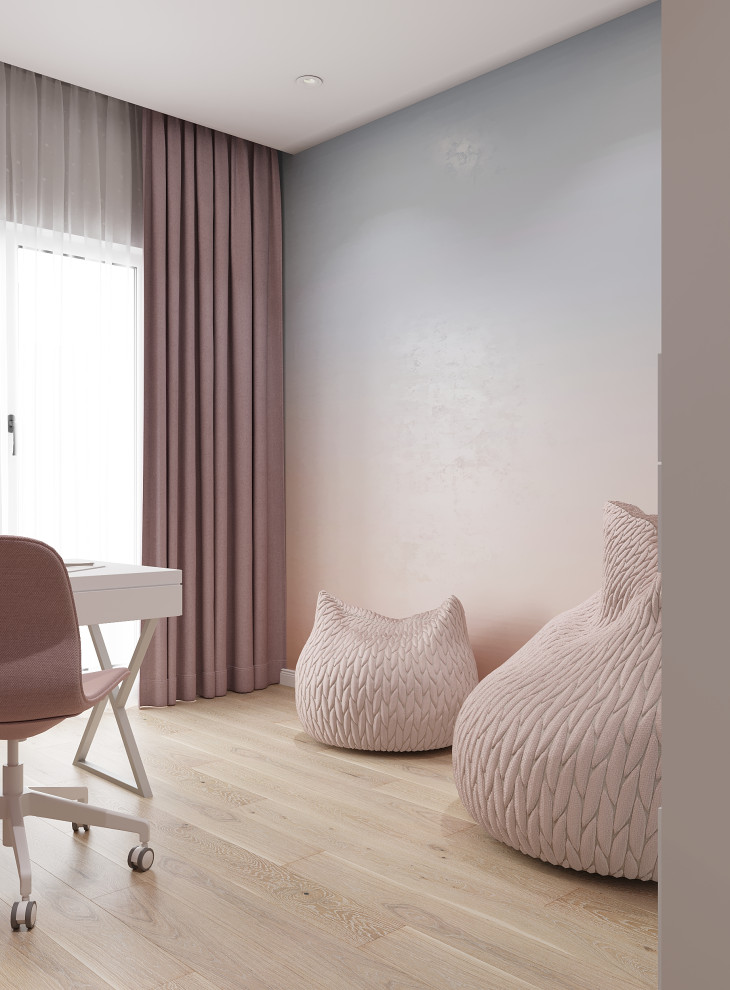 Квартира за городом в природных цветах