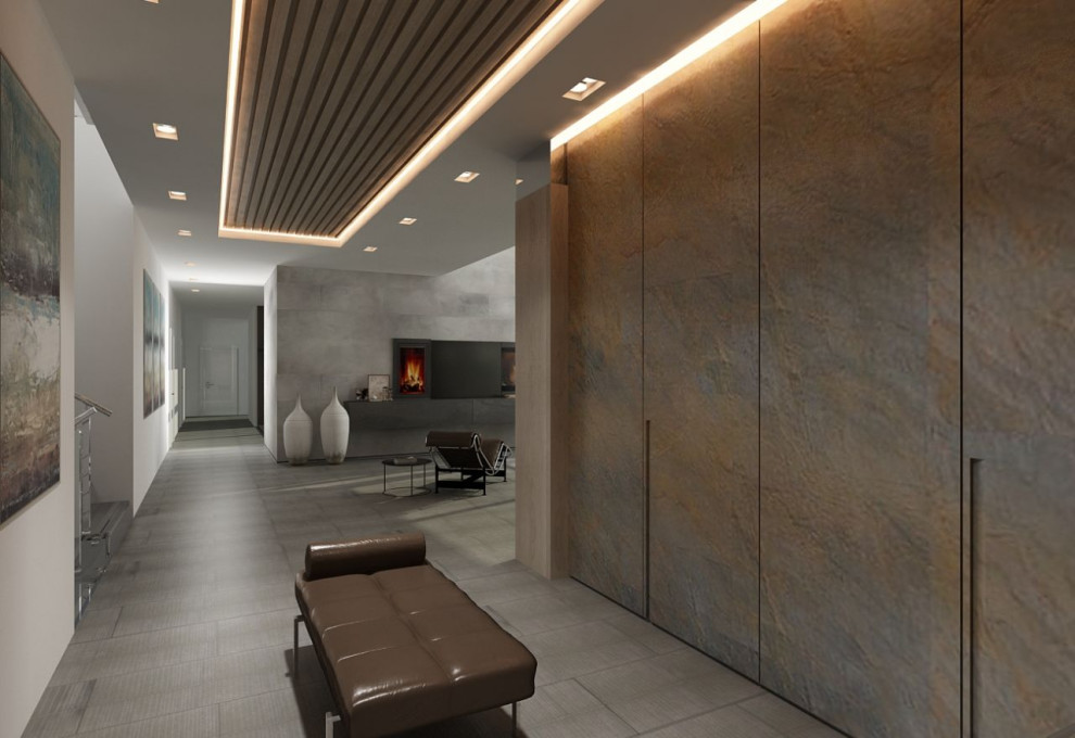 Дизайн проект интерьера загородного дома