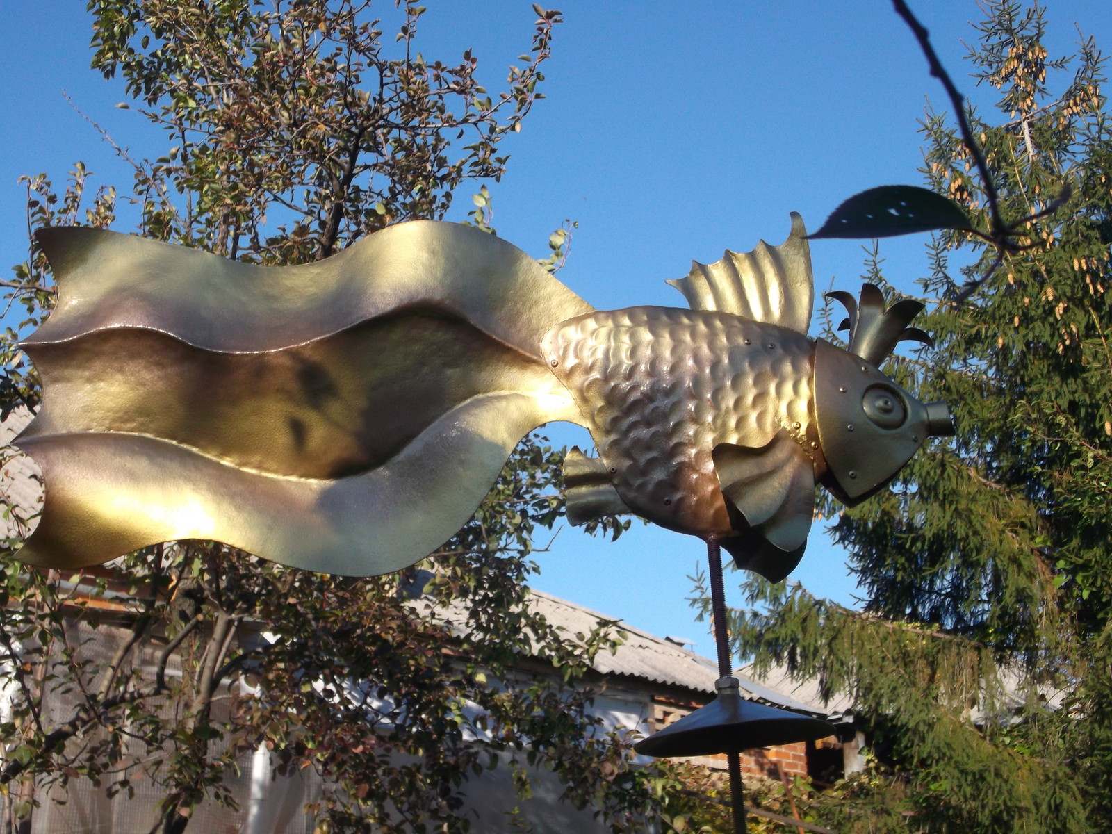 Обложка проекта: флюгер объемный