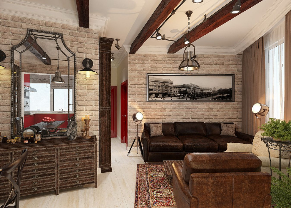 Квартира в американском стиле