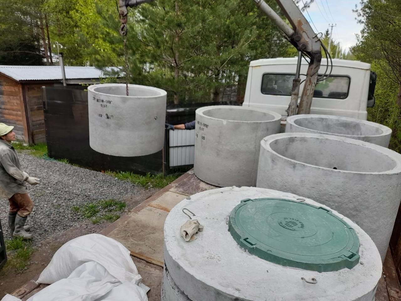 Обложка проекта: Септик 2+2+1 с подводкой к дому