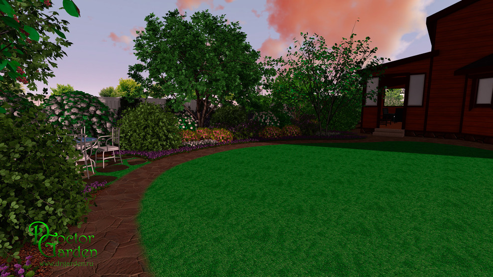 Сад для большой семьи