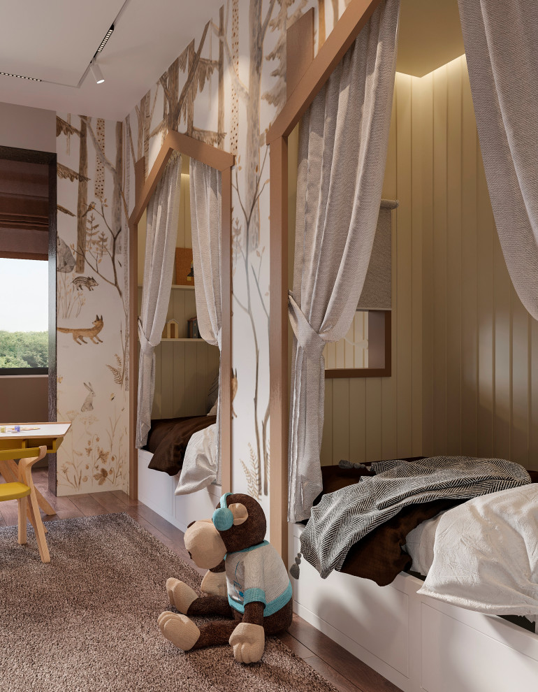 Дизайн интерьера квартиры в современном стиле в ЖК В Лесу