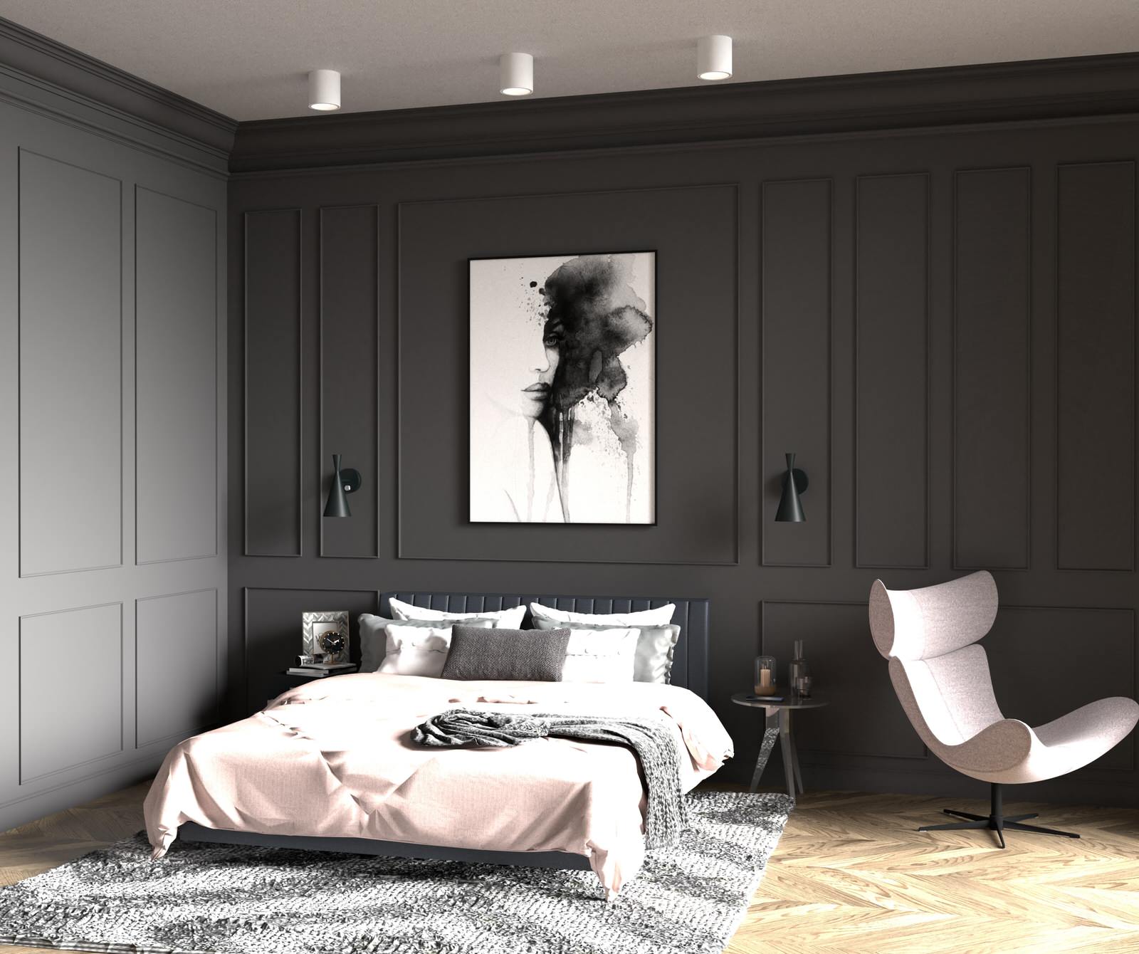 Обложка проекта: Спальня для девушки