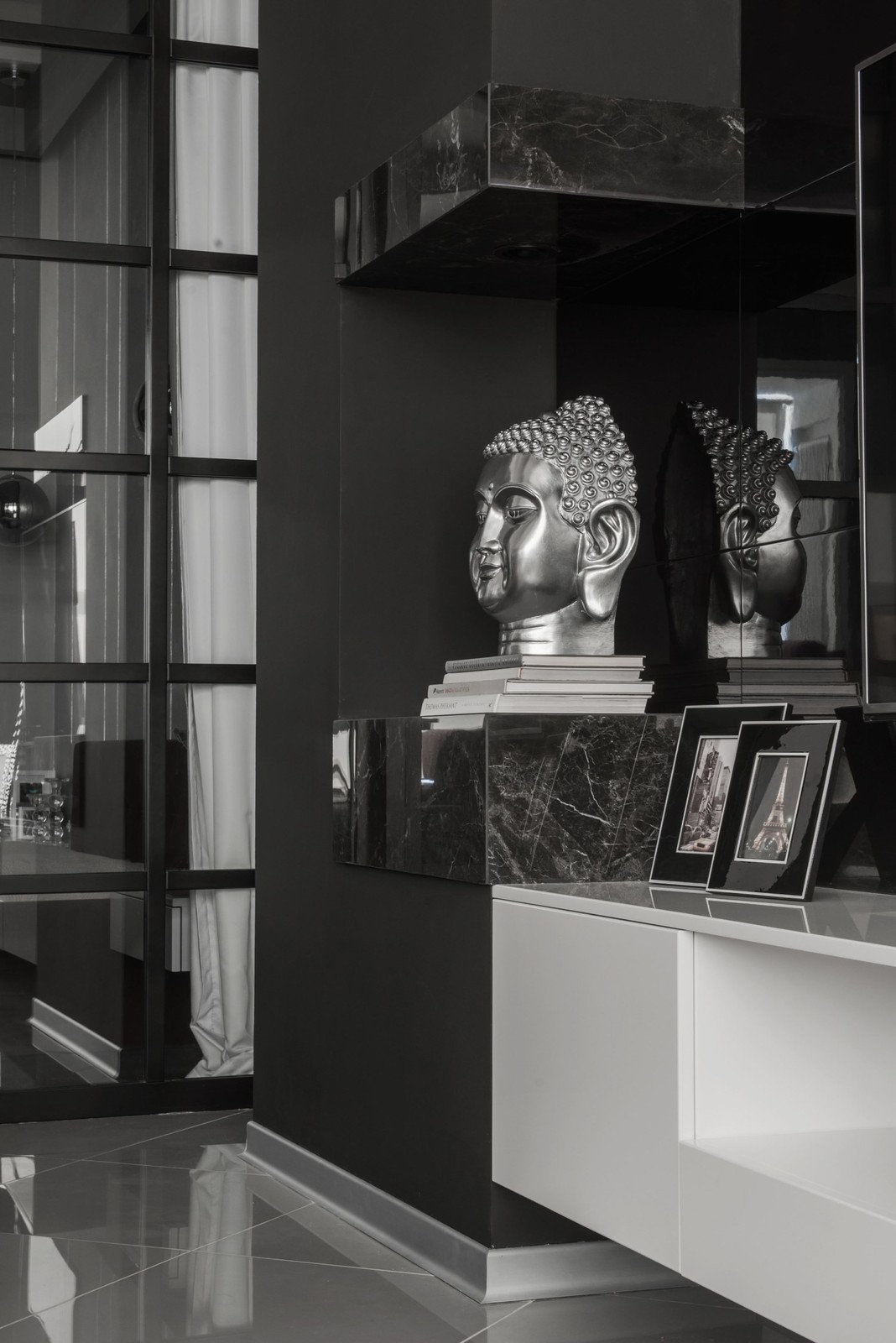 Апартаменты на Павелецкой набережной. 2017 год.