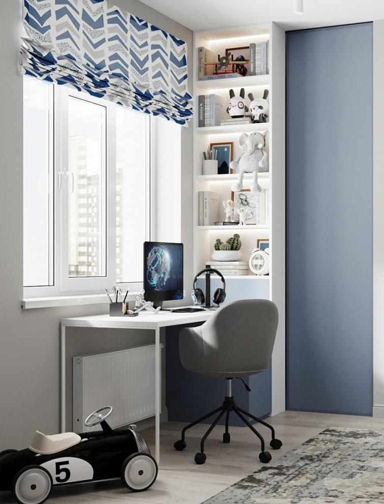 Квартира с современной гостиной с отсылками к ар-деко. Проект 2022 года