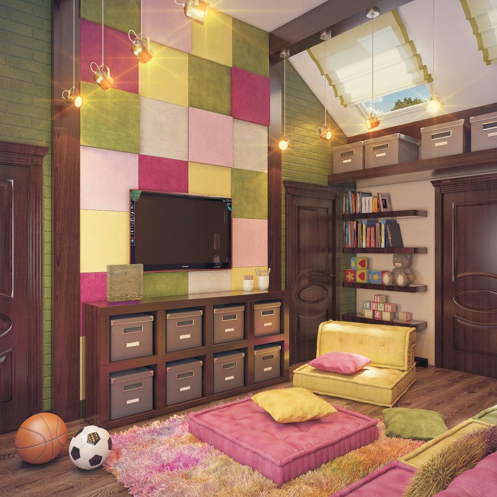 Детская игровая комната в холле (Третий этаж, мансарда)