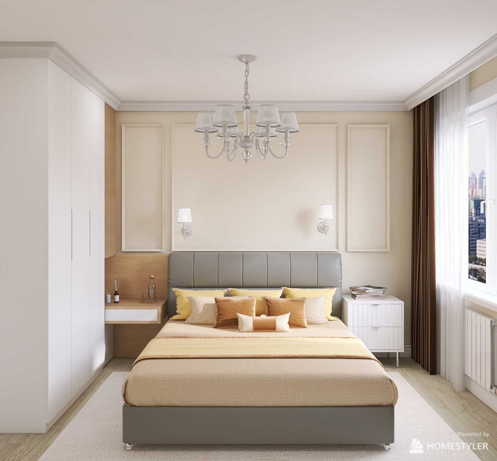 Обложка проекта: Проект двухкомнатной квартиры ЖК Олимп