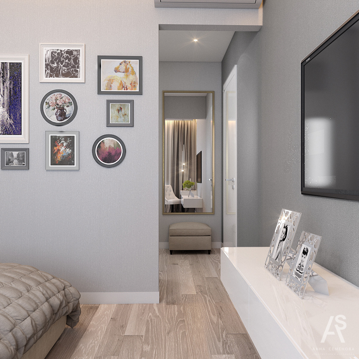 Квартира 110 м2 в ЖК Янтарный город