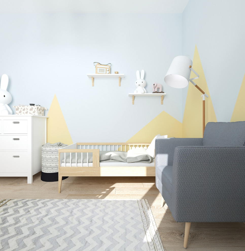 Детская в скандинавском стиле