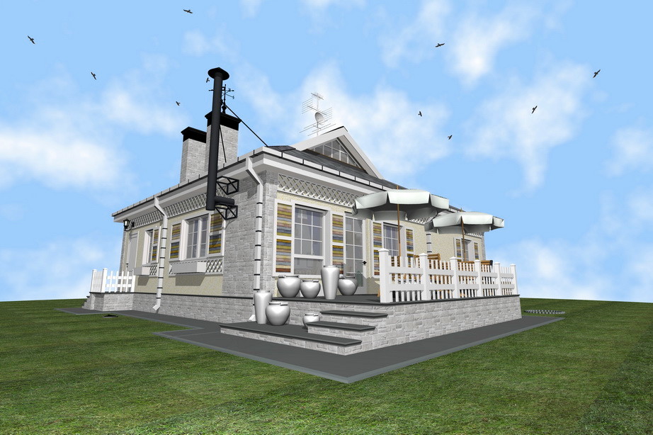 Загородный дом