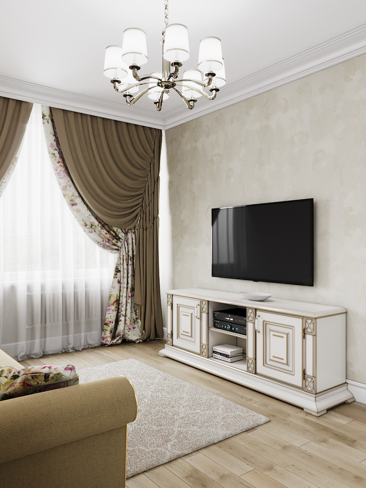 ЖК Галактика, трехкомнатная квартира