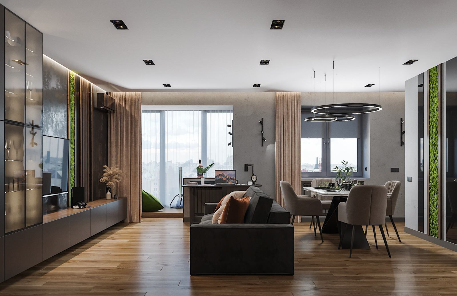 Обложка проекта: Минимализм в темно-серых тонах!