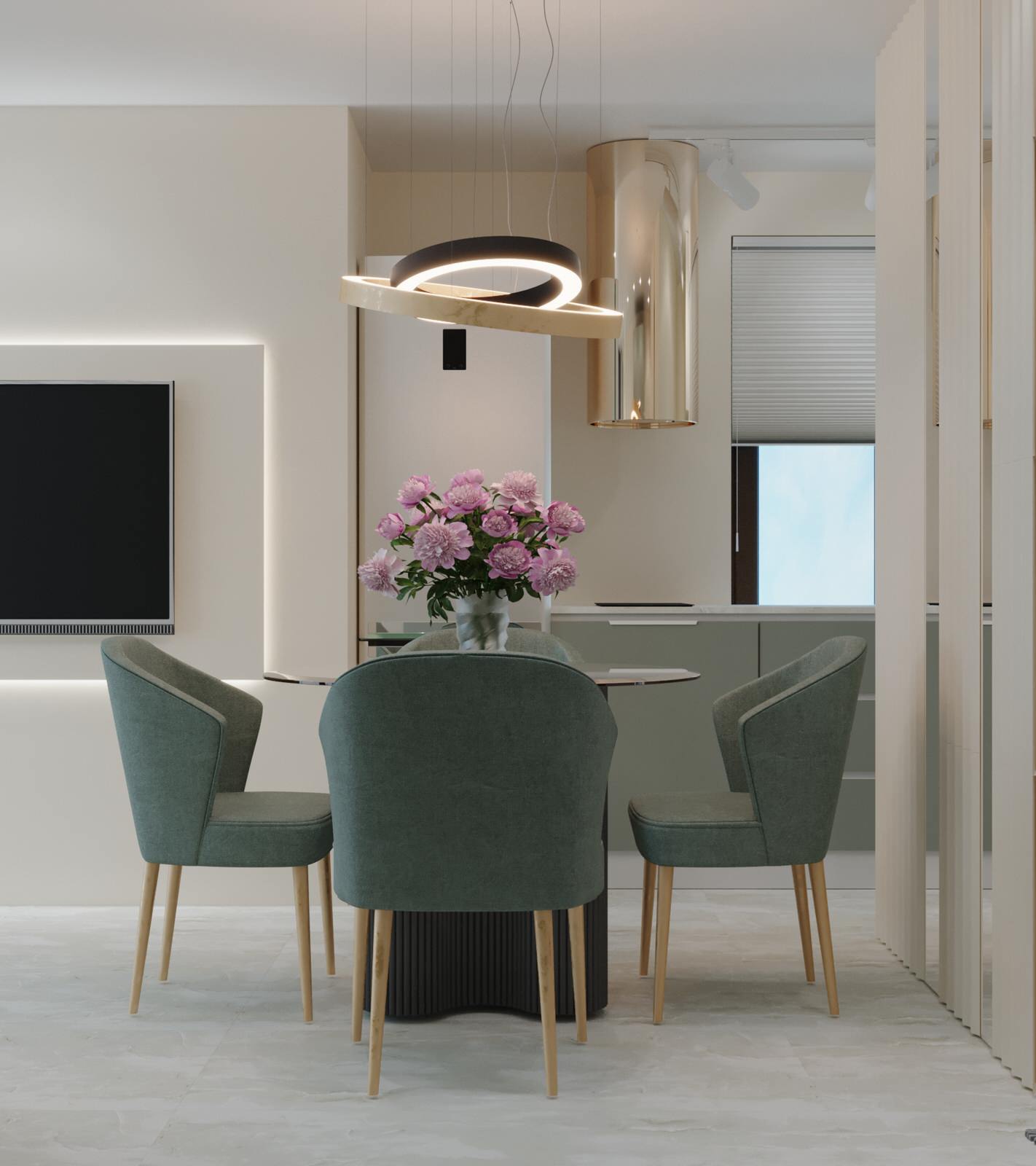 Обложка проекта: двухуровневая квартира в современном стиле