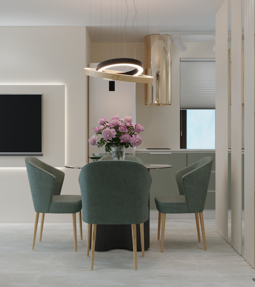 Обложка проекта: двухуровневая квартира в современном стиле