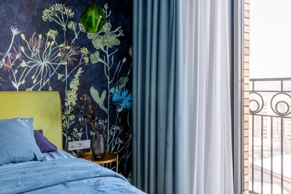 Винтаж в ярком интерьере 4-х комнатной квартиры