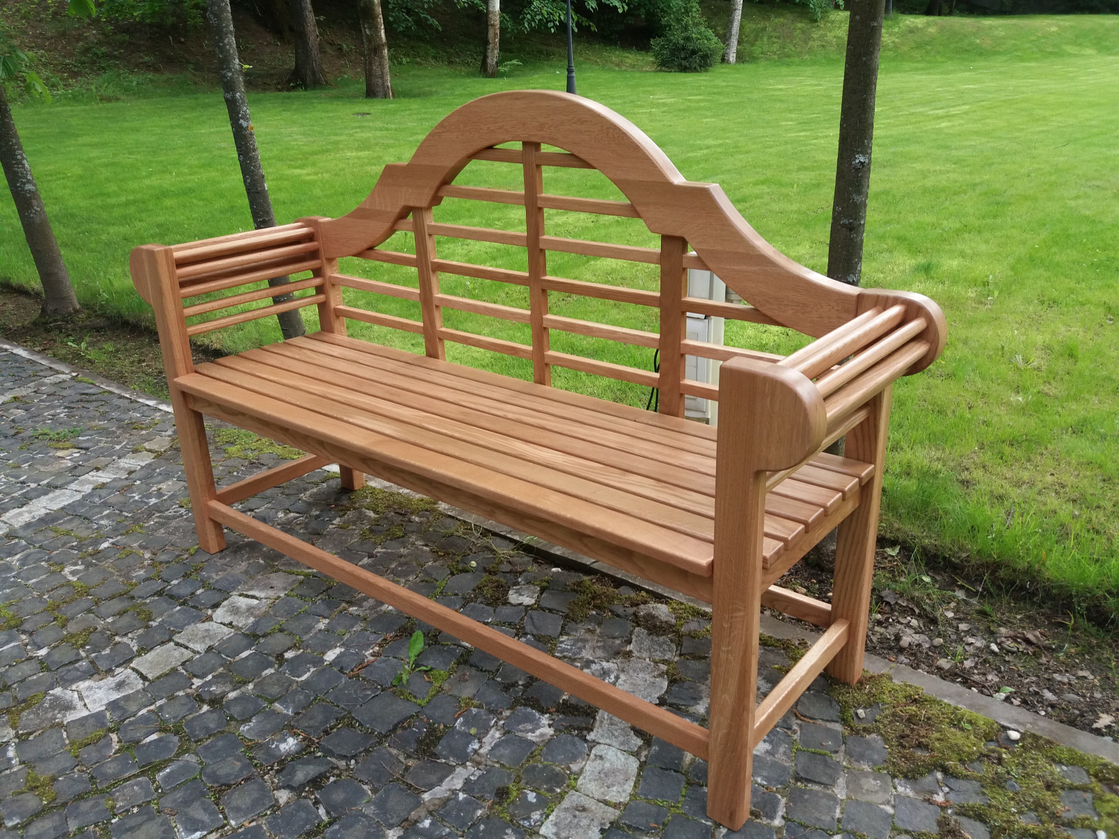 Обложка проекта: Лавочки из дуба