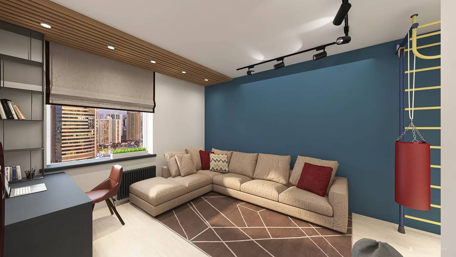 Трехкомнатная квартира для большой семьи