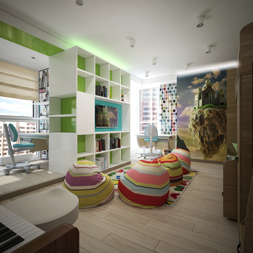 Дизайн-проект 3-х комнатной квартиры. Общая площадь 105 м2. Современный стиль