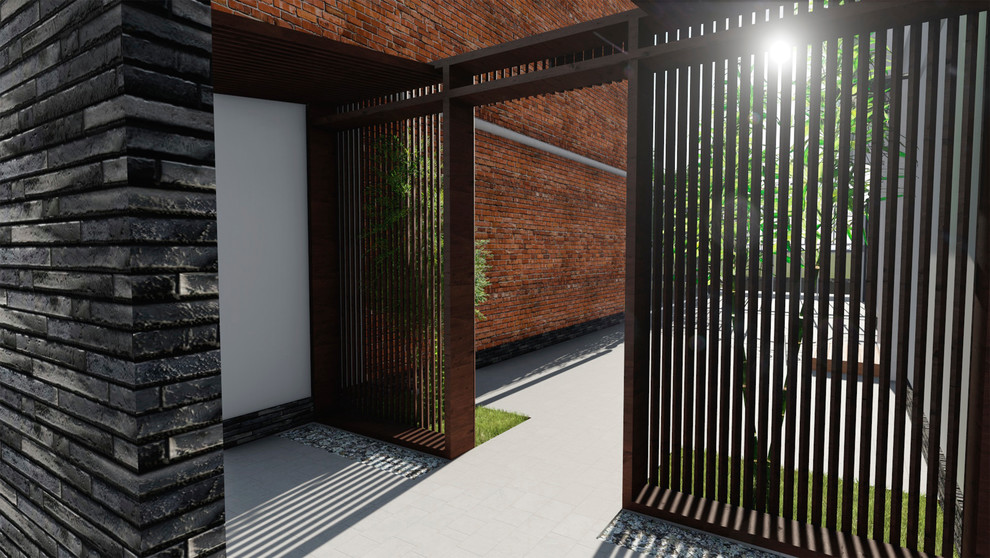 Благоустройство заднего двора