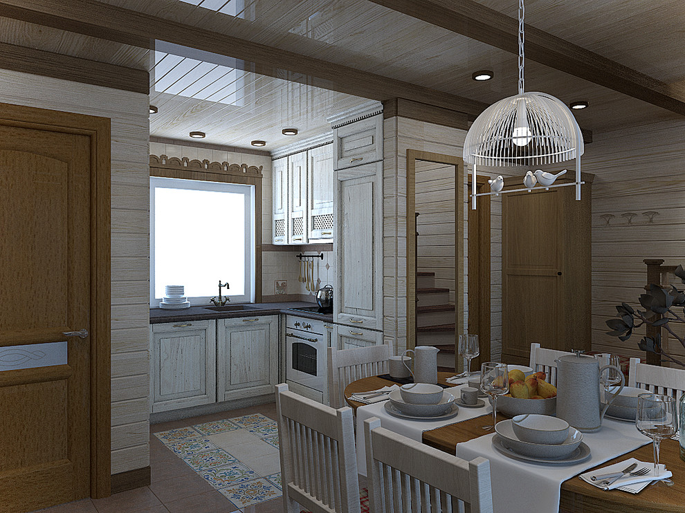 Столовая. Вид на кухню